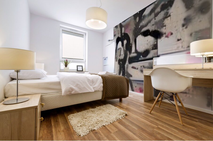 Urban Glyph Mural print