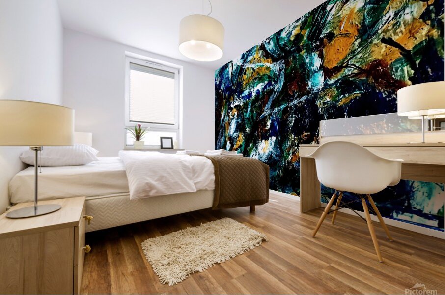 Forest walk  Mural print