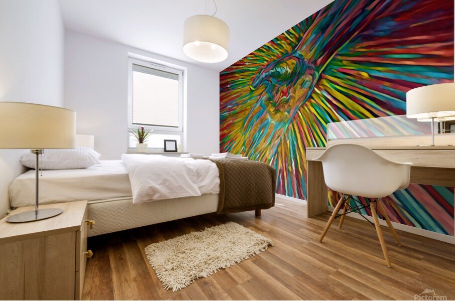 Gloria Celestial Mural print