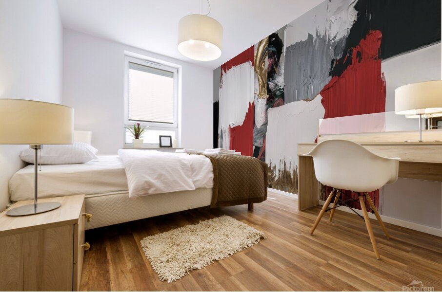 Living room decor Mural print