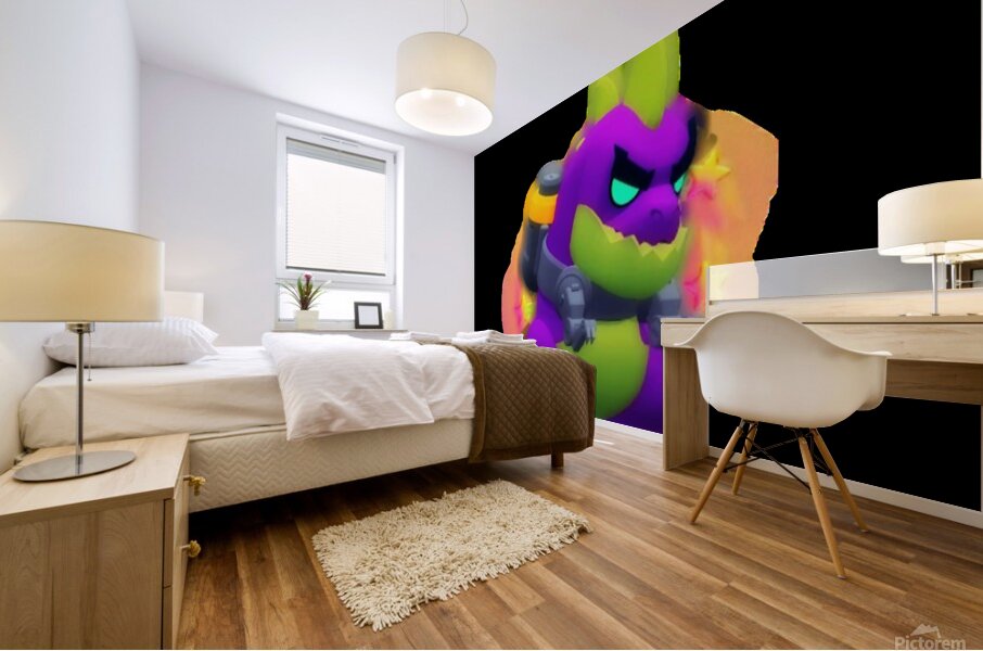 brawl stars Mural print