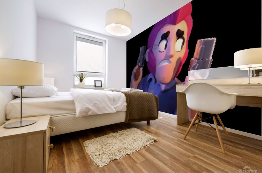 brawl stars Mural print