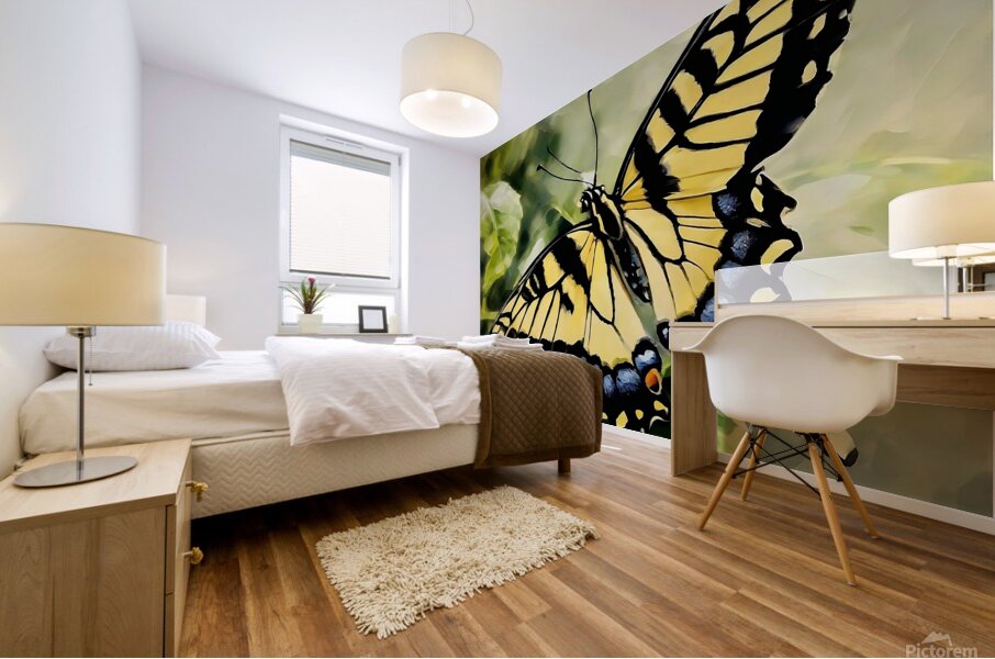 Eastern Tiger Swallowtail Mural print