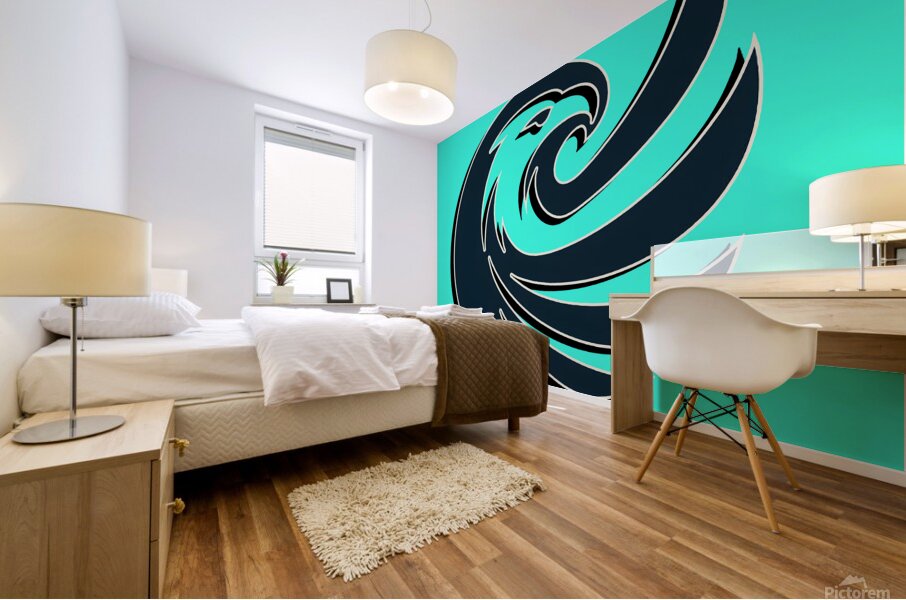 head eagle 15 Mural print