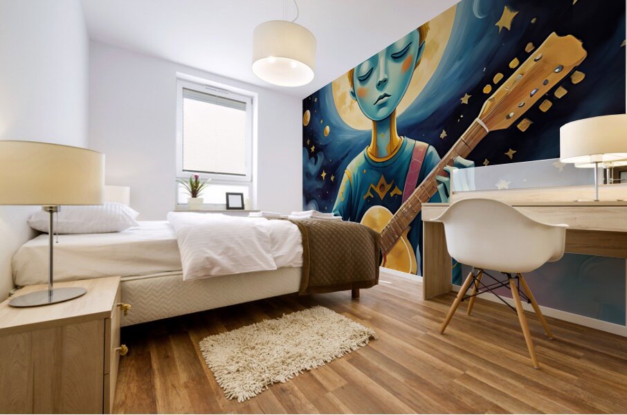 Dreamy Night 2 Mural print