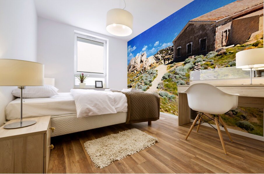 Road to the Lighthouse - CR2405-0669-PIN Mural print