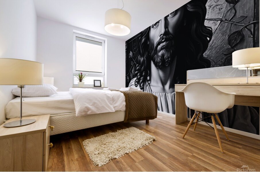 Incredible attention to detail showcases the ic. Mural print