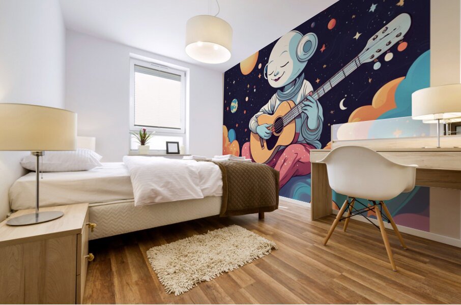 Dreamy Night 5 Mural print