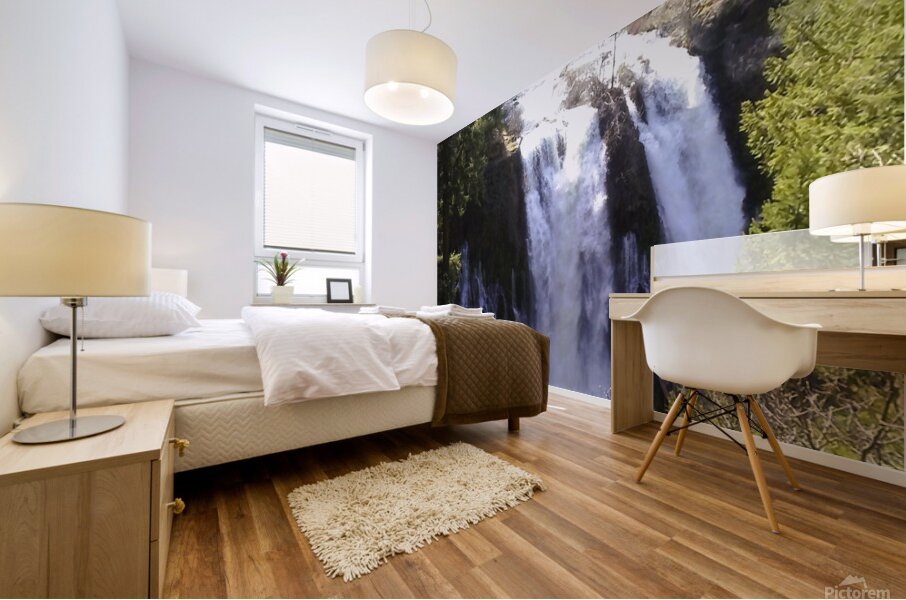 Burney Falls Mural print