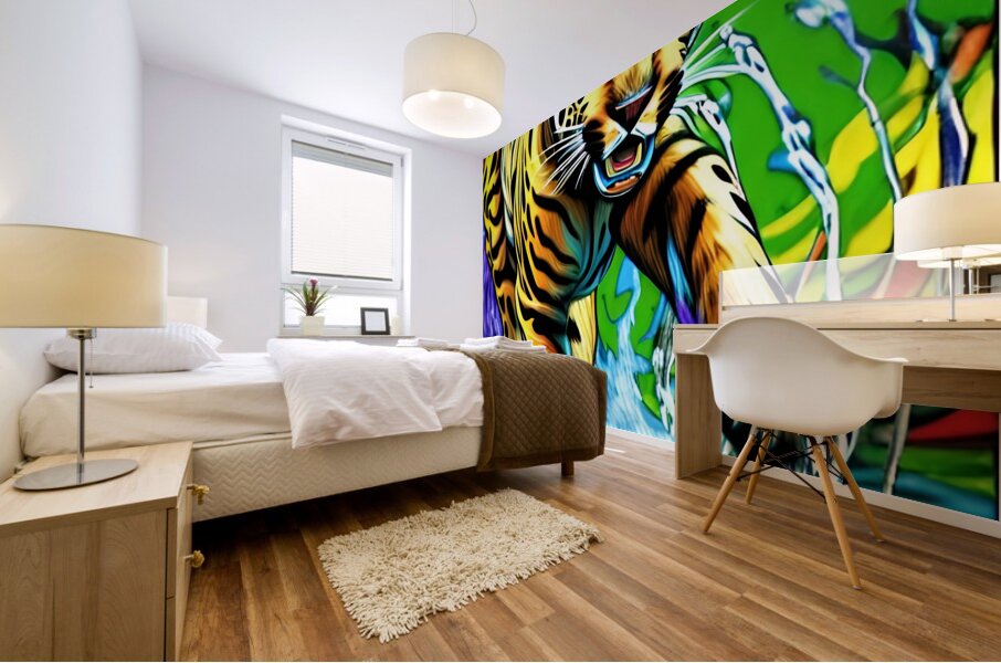 The Hunt Begins 20 Mural print