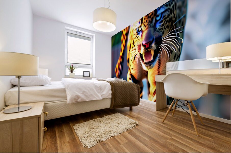 The Hunt Begins 5 Mural print