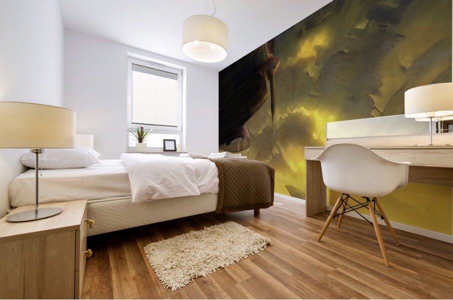 Sunset Mission Mural print