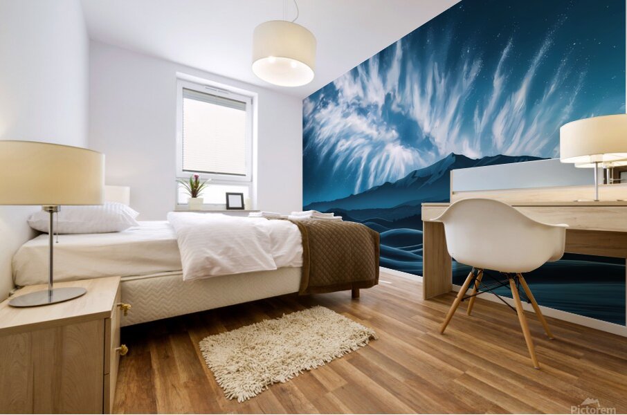 Aurora Borealis Display Mural print
