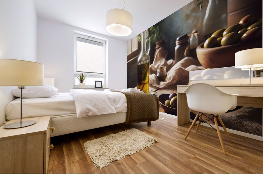 olive oil Spanish oil Mediterranean diet liquid g 1717086820.5507 Mural print