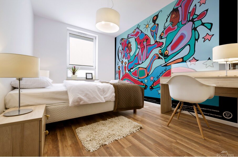 The Legacy Series - Shaman and Apprentice - 1980 - Art Gallery of Hamilton - Limited Edition Poster Mural print