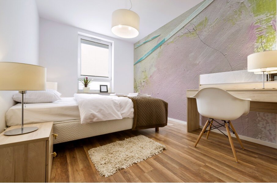 Actions speak 11 Mural print