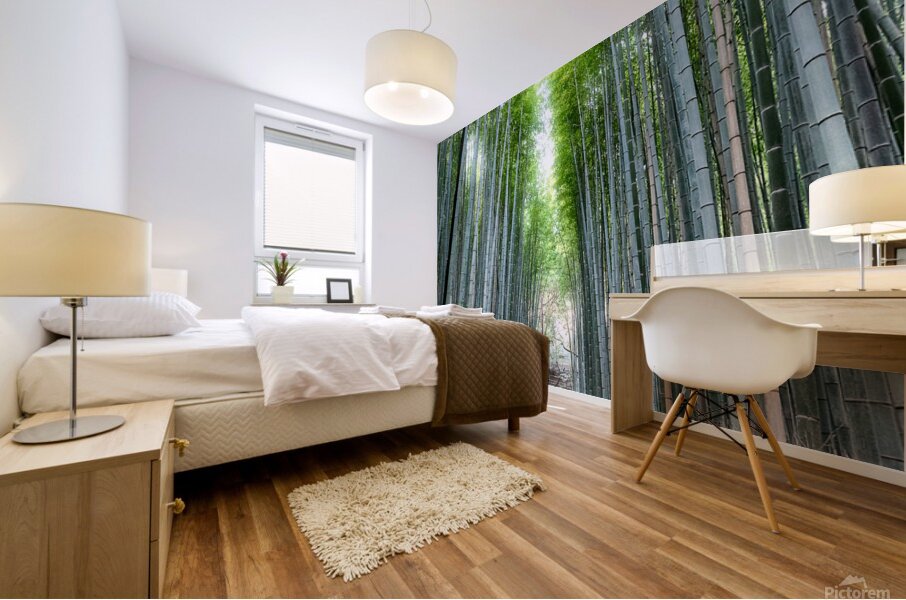 Bamboo Forest Mural print