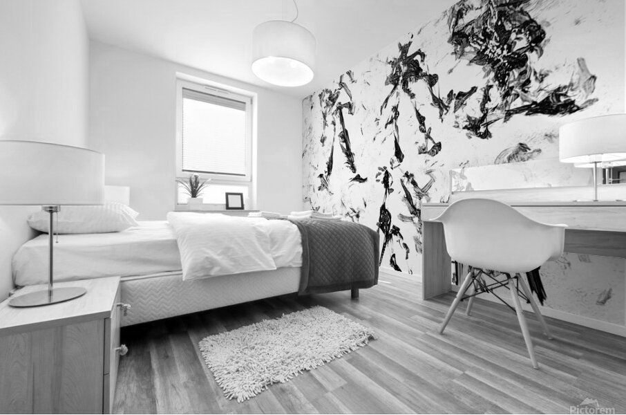 Mitsathos. Handpainted  4 Mural print