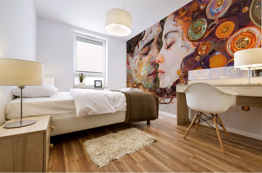 A surreal dreamscape where time stands still an 8 Mural print