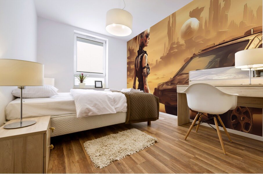 Future Ride Mural print