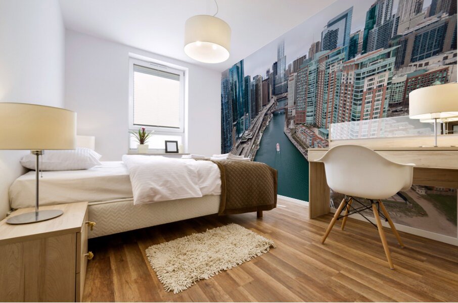 Chicago River Mural print