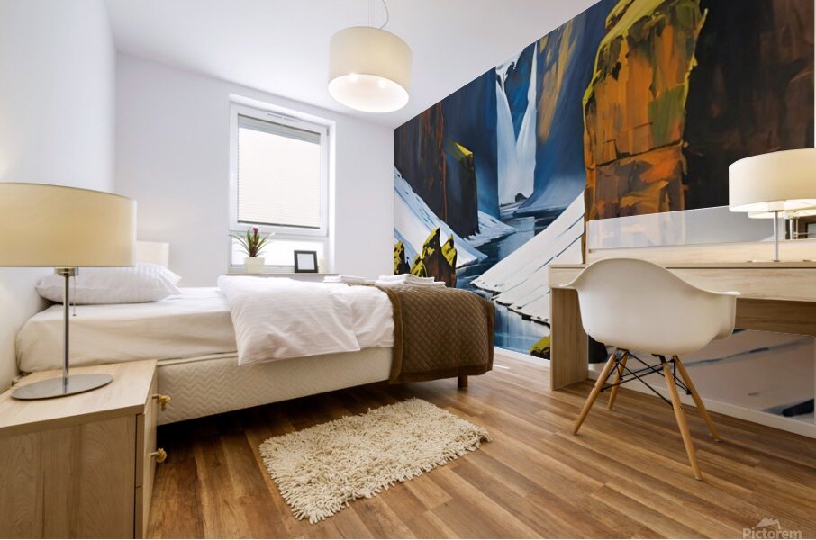 Canyon Iceland 20k1 Mural print