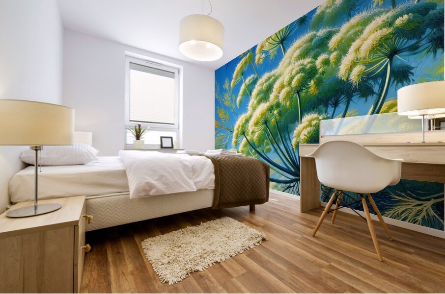 ai artist debra amerson plant artistry494fb7a9 a1 Mural print