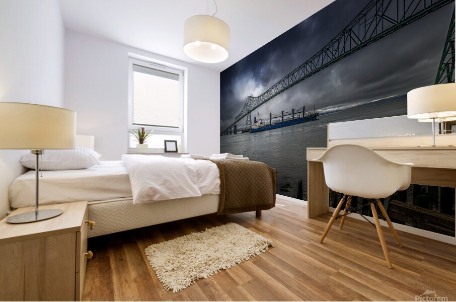 Passing Under Mural print