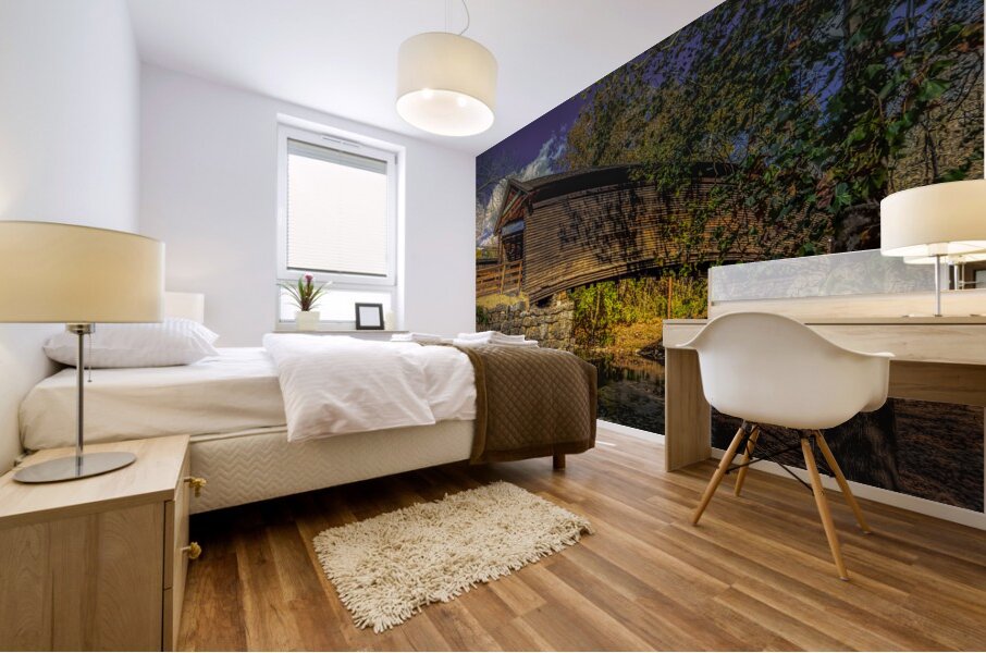 Covington Virginia Humpback Bridge Mural print