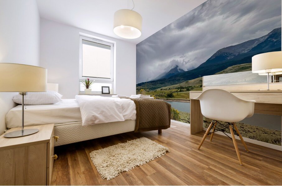 Green Mountain Res Mural print