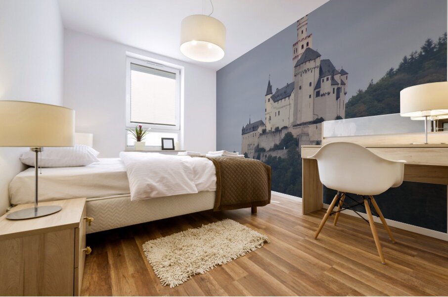 Marksburg Castle Mural print