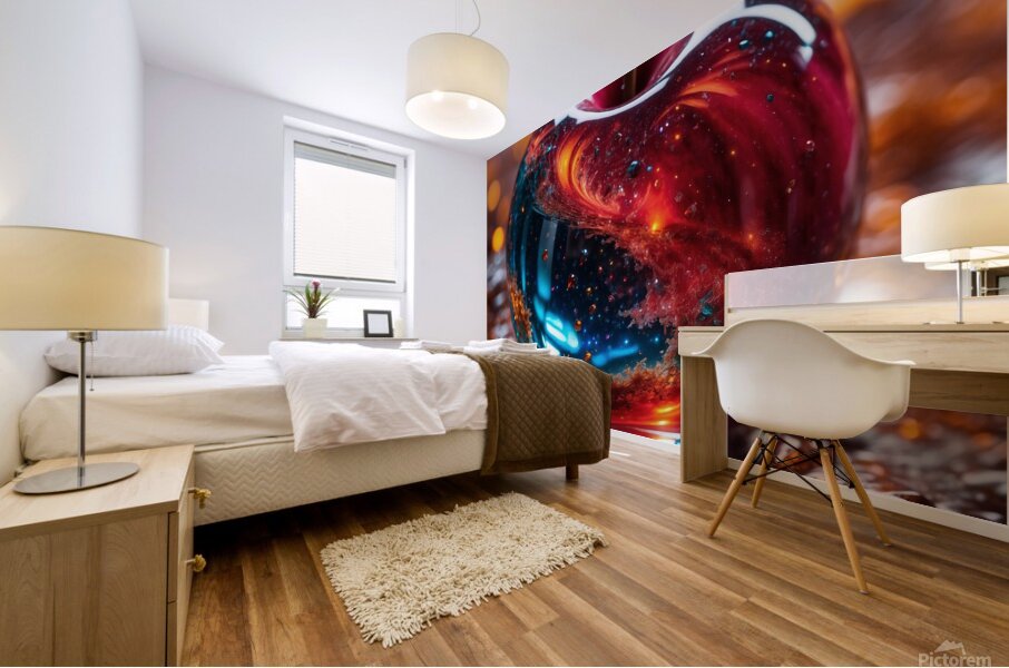 Apple Art Mural print