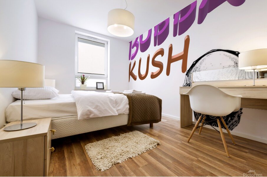 BUBBA KUSH Mural print