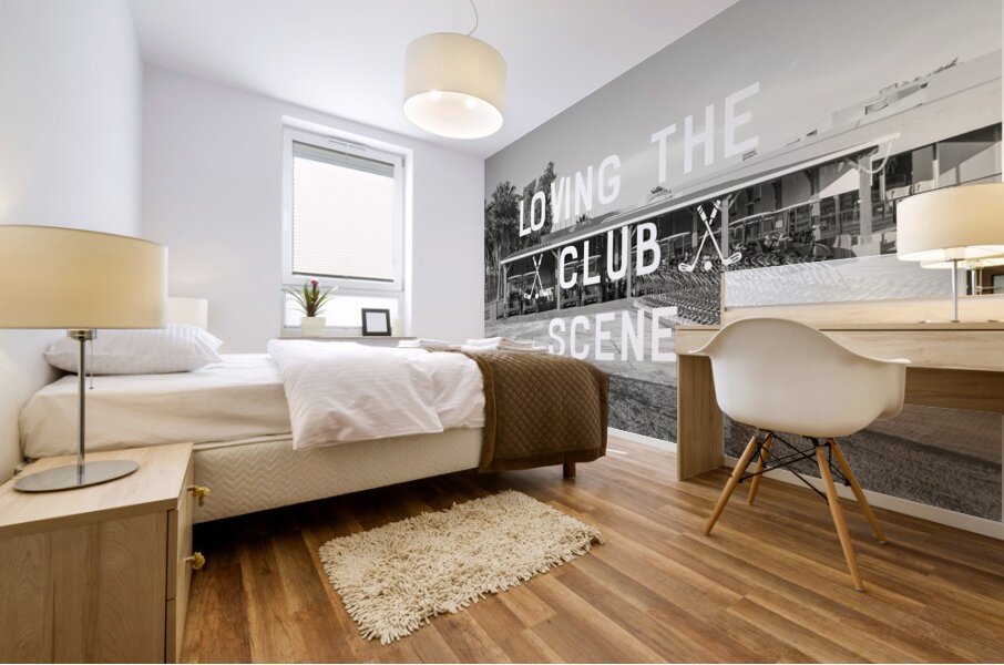 clubscene Mural print