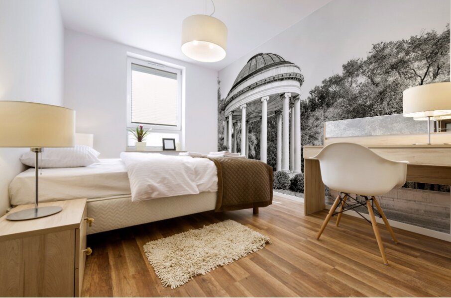 Popp Bandstand in Central Park NOLA Mural print