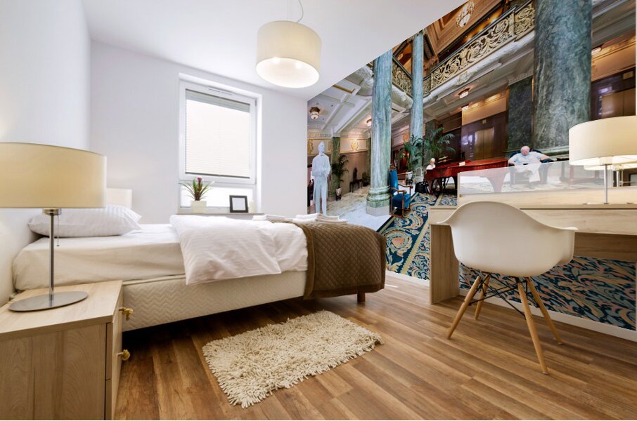 Joseph Smith memorial Building. Salt Lake City Utah USA Mural print