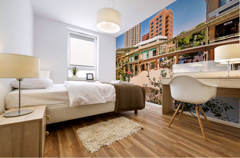 The Mall. Salt Lake City. Utah USA Mural print