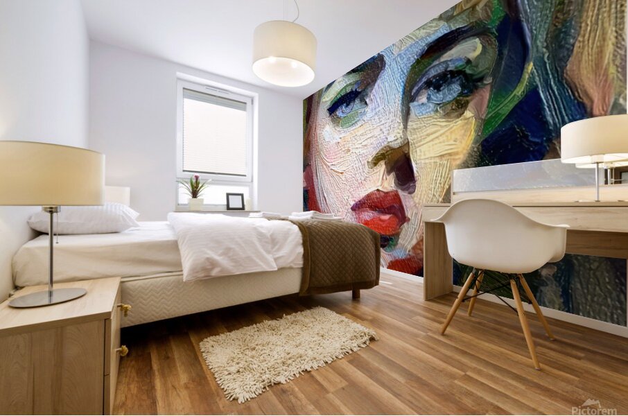 Serene Spectrum Mural print