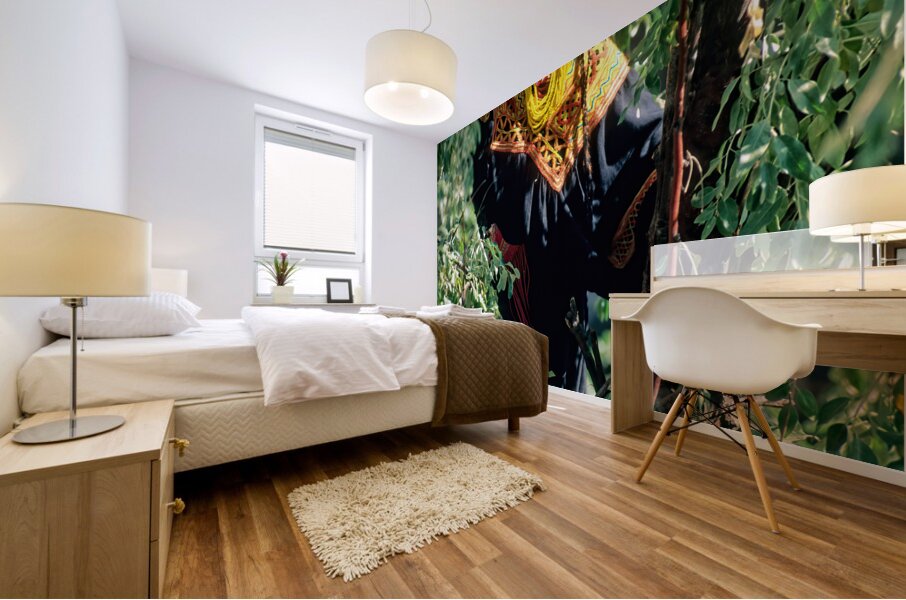 Pakistan. Life in a Kalash Village in Bumburet Valley Mural print