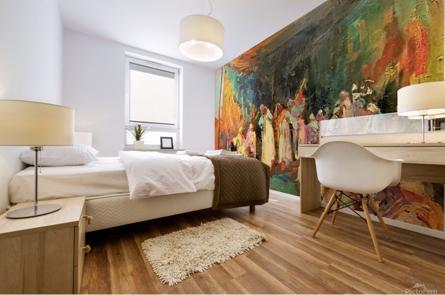 El Mouled reunion Mural print