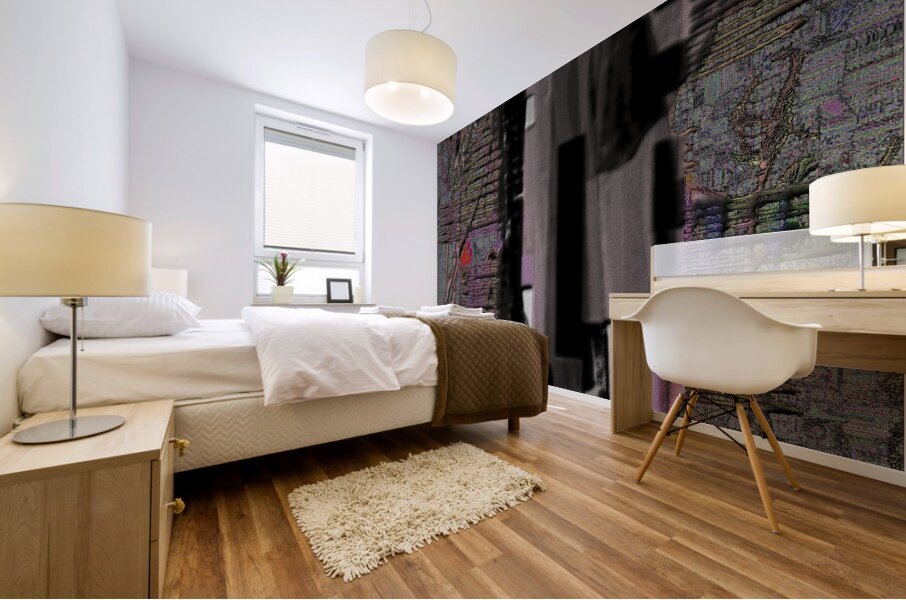 The Graying Area Mural print