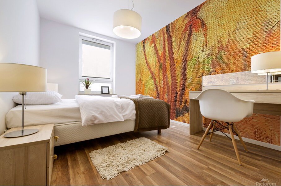 Palm trees.. Mural print