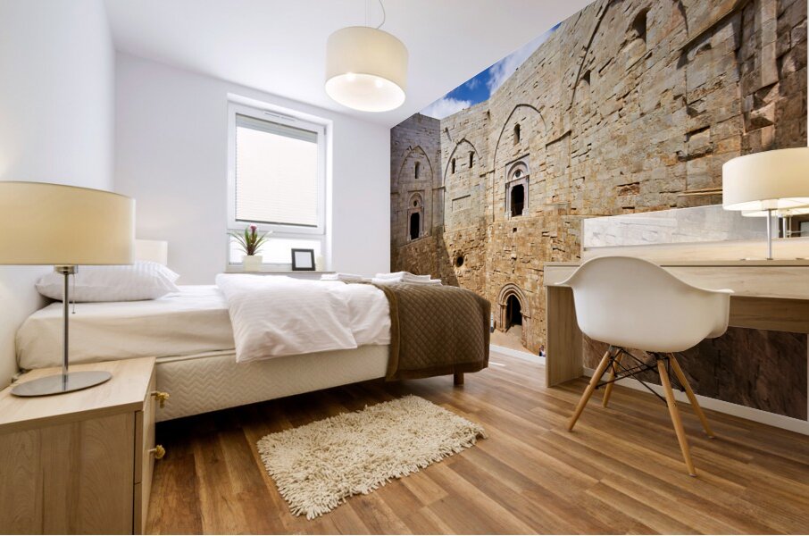Apulia Puglia Italy. Castel del Monte Mural print