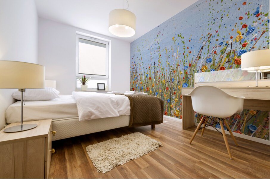 Colorful Meadow Mural print