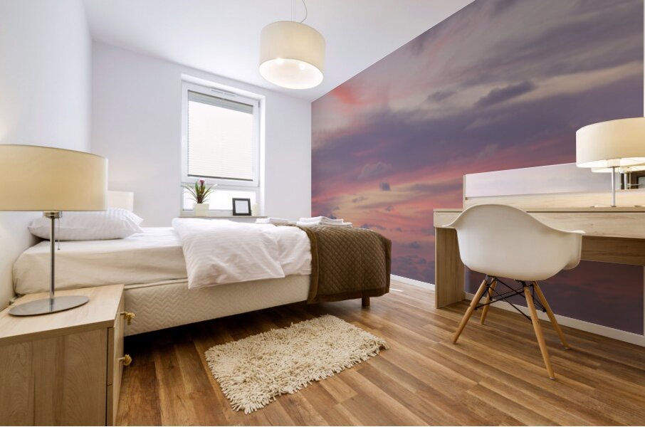 Golden Hour Magic Mural print