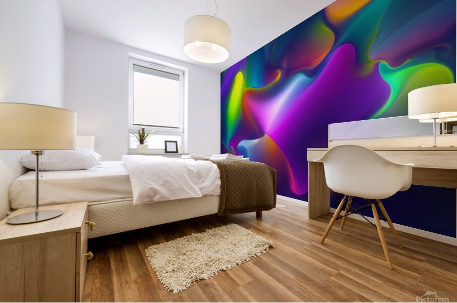 Hue Artistic HD Art Wallpaper Mural print