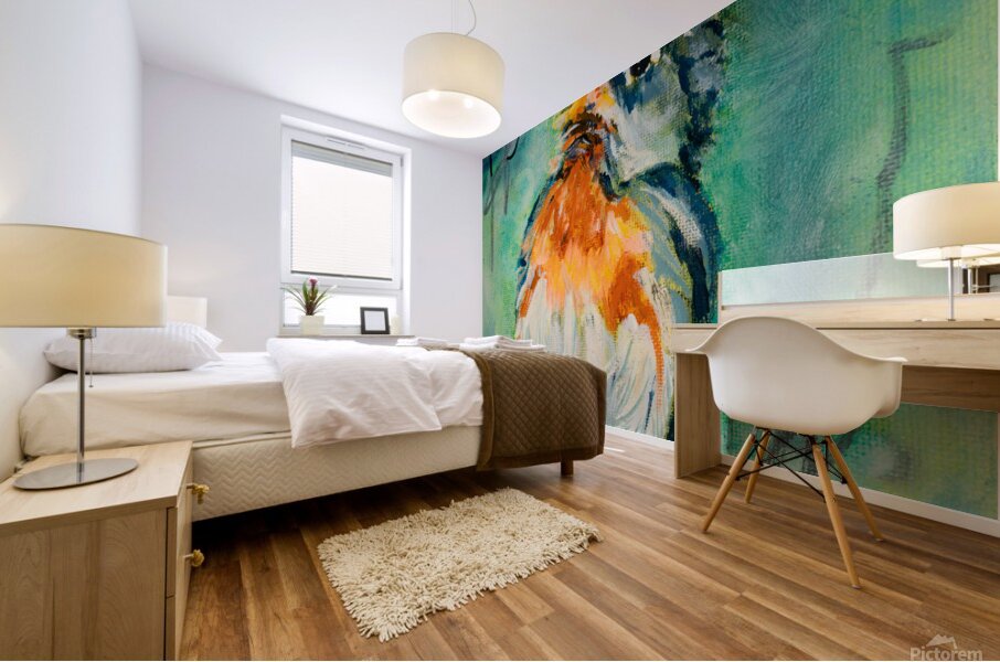 Robin Mural print