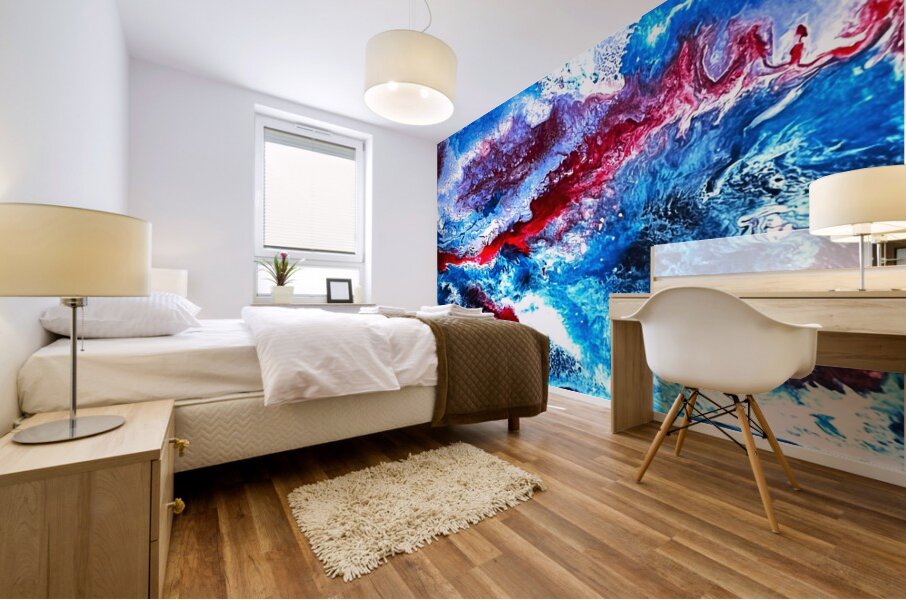 COSMIC DREAM   24x40 Wood Panel   April 2022 4.JP Mural print