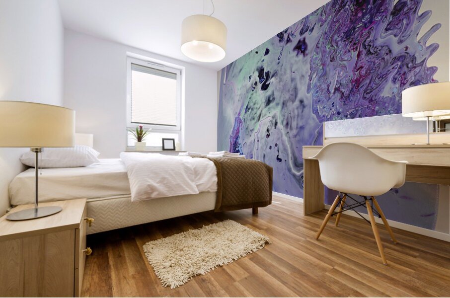 Blue Dance Mural print