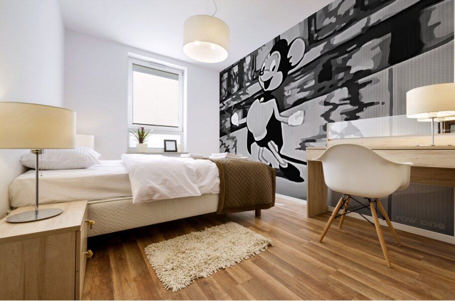 1942 Mighty Mouse Cartoon Art II Mural print